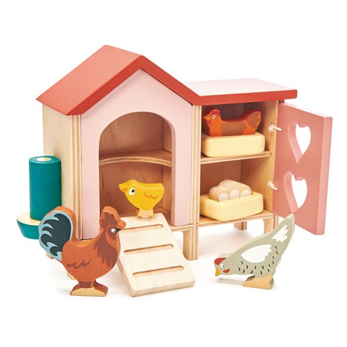 Hühnerstall für Puppenhaus