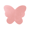 Kidkii Spielmatten Schmetterling Baby Pink