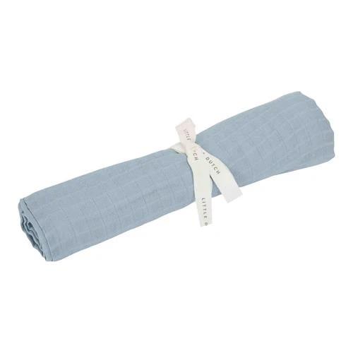 Nuschi muslin 120 x 120 cm Blau