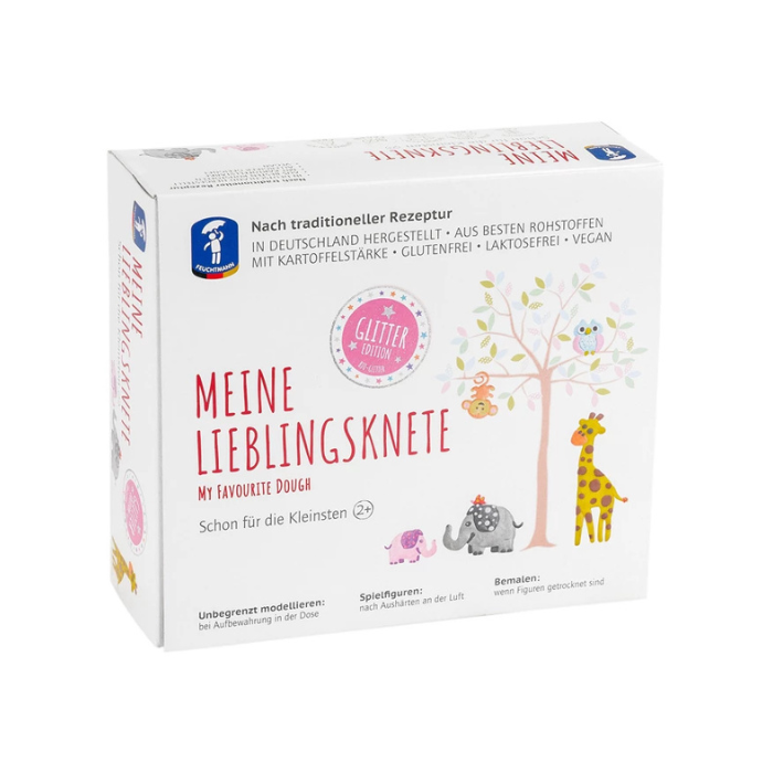 Kinder Soft Knete Glitzer 4x130g