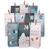 Adventskalender Christmas blau