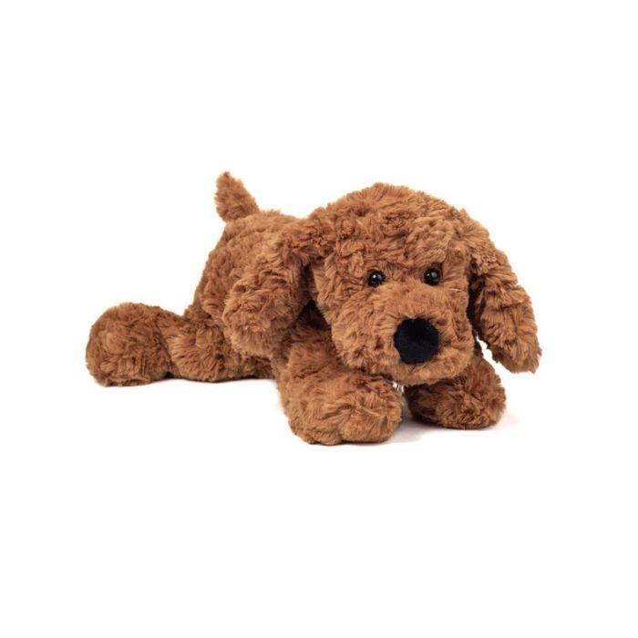 Schlenkerhund braun 28cm