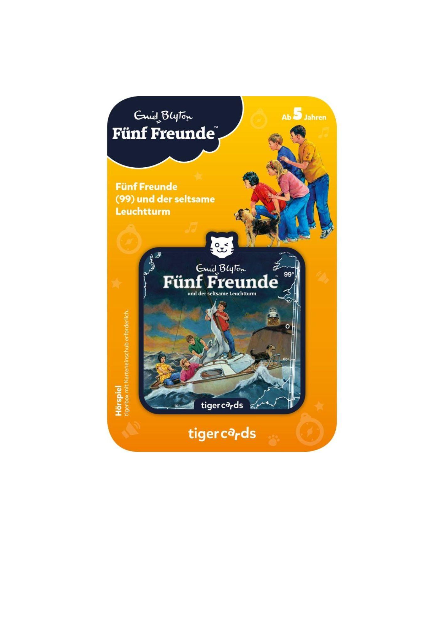 tigercard-Fünf Freunde und der seltsame Leuchtturm